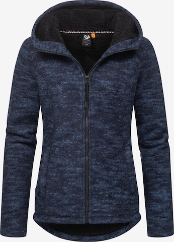 Ragwear Вязаная кофта 'Lyshka' в Синий: спереди