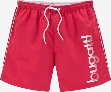 bugatti Board Shorts 'Giovanni' in Red: front