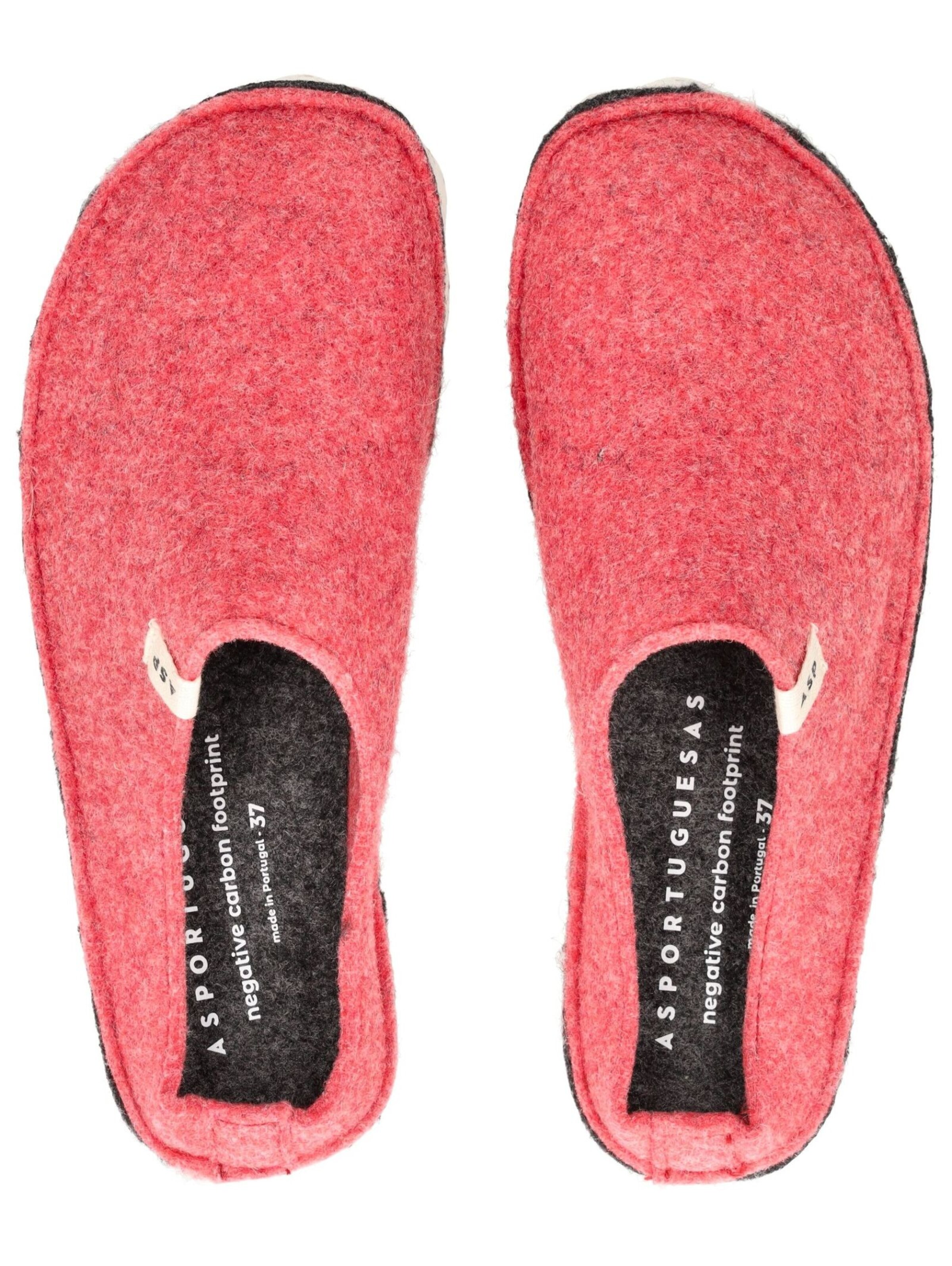 Pantoufle Asportuguesas en rouge