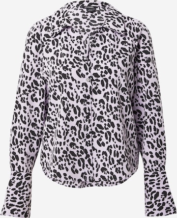 Monki Blouse in Lila: voorkant