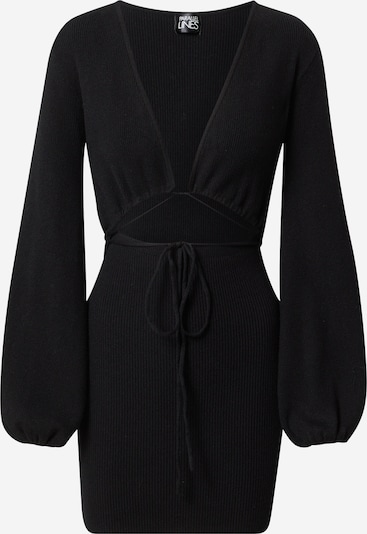 Parallel Lines Kleid in schwarz, Produktansicht