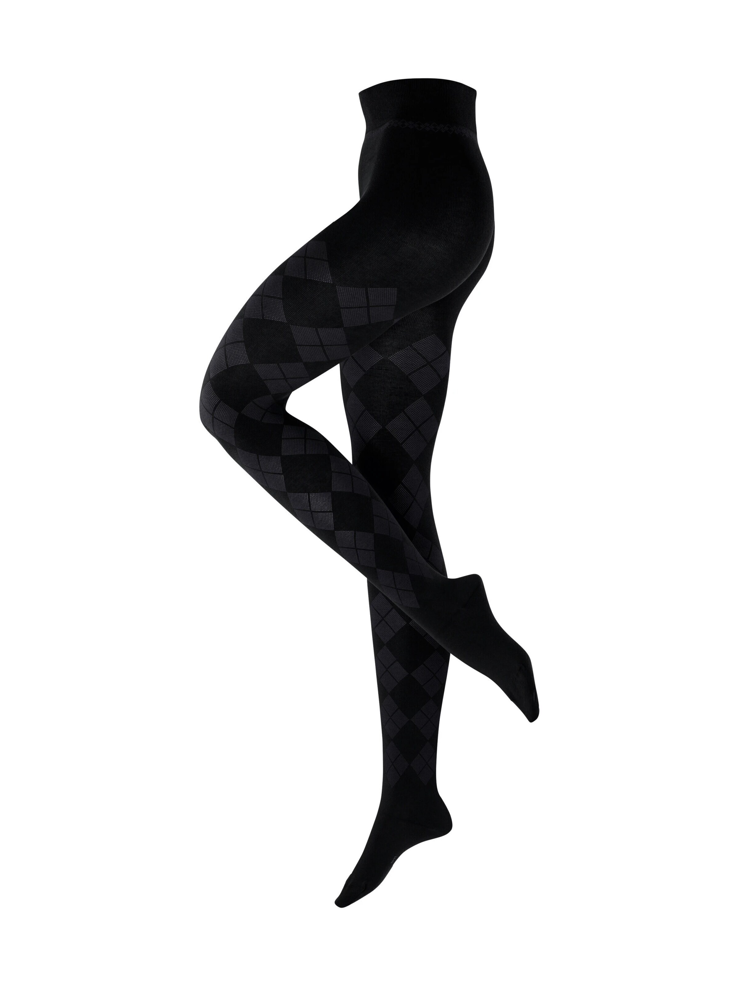 BURLINGTON Tights 'Elegant Essence' in Black: front