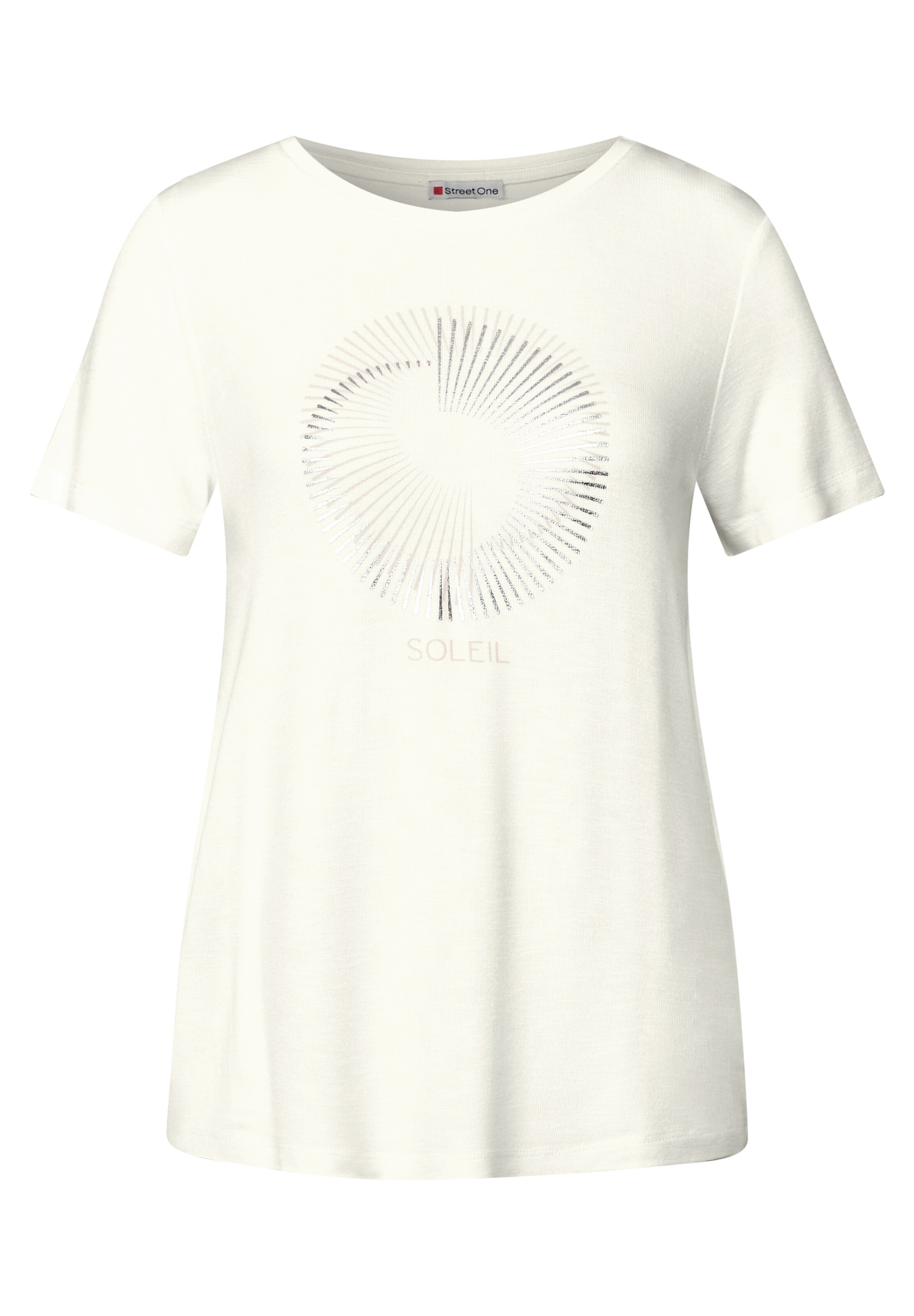 STREET ONE Shirt in White: front