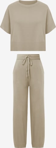 Imily Bela - Traje para estar en casa en verde: frente