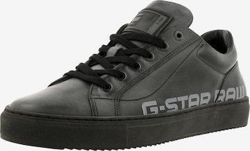 G-Star RAW Sneakers ' Loam worn Tnl ' in Black: front