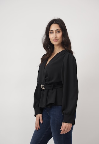 Camicia da donna di Elara in nero