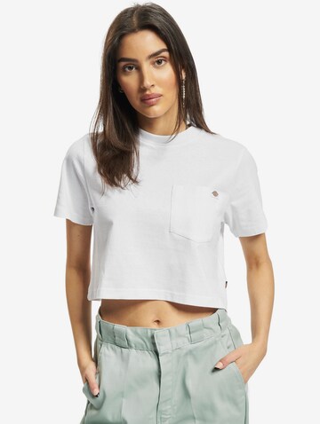 T-shirt DICKIES en blanc : devant