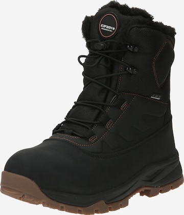 ICEPEAK Boots 'ALOFI' σε μαύρο: μπροστά