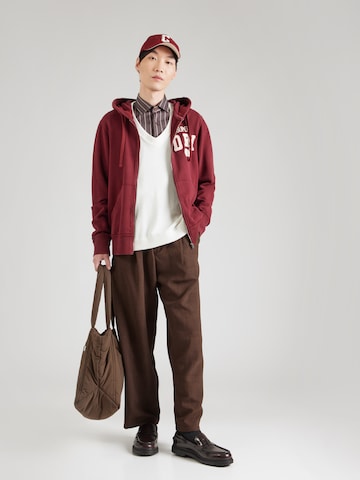 Superdry Sweatjacke in Rot