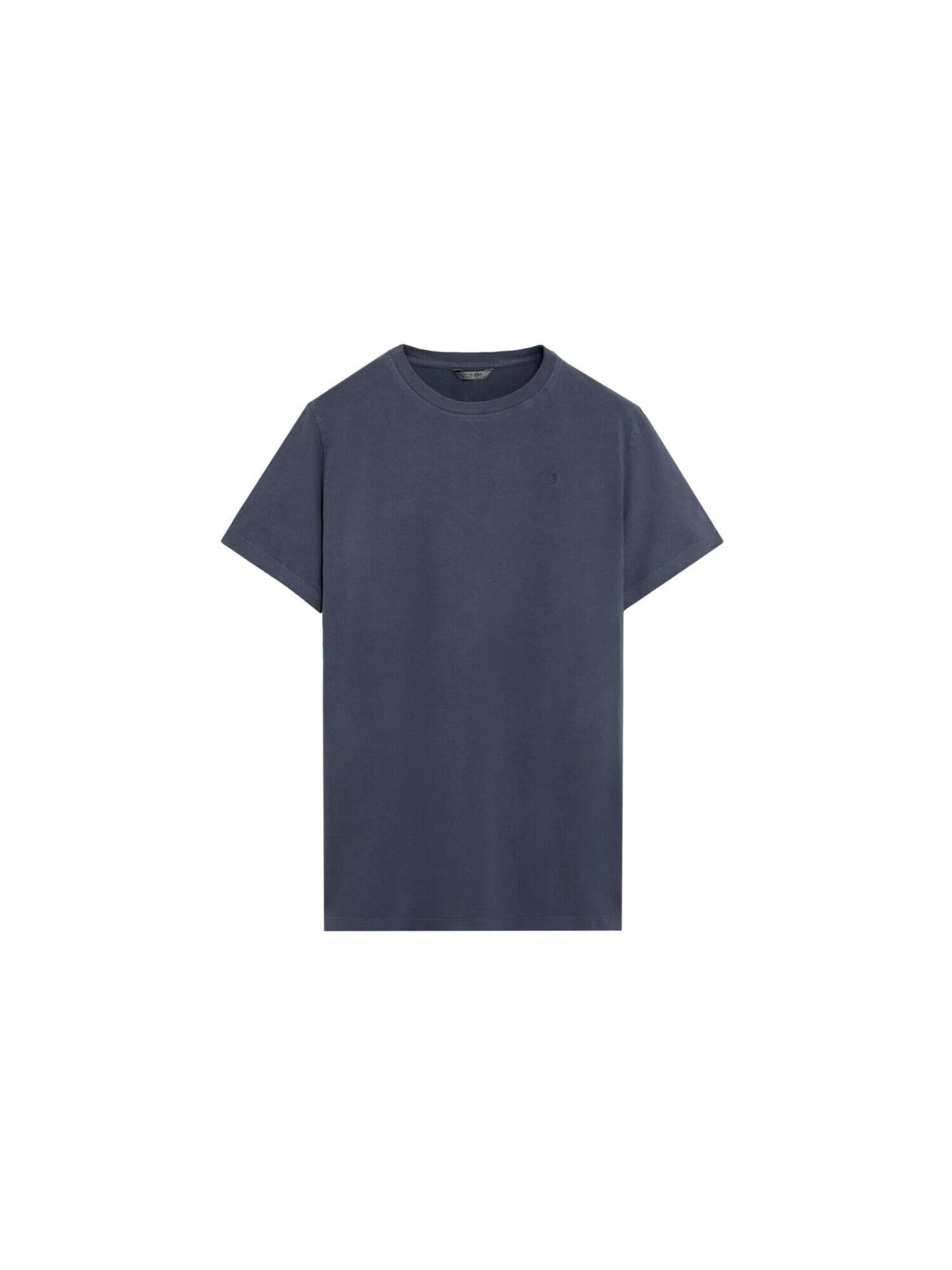Scalpers Shirt 'Skull' in Blue: front