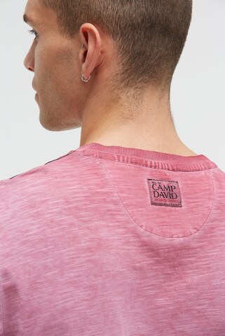 CAMP DAVID Shirt in Red