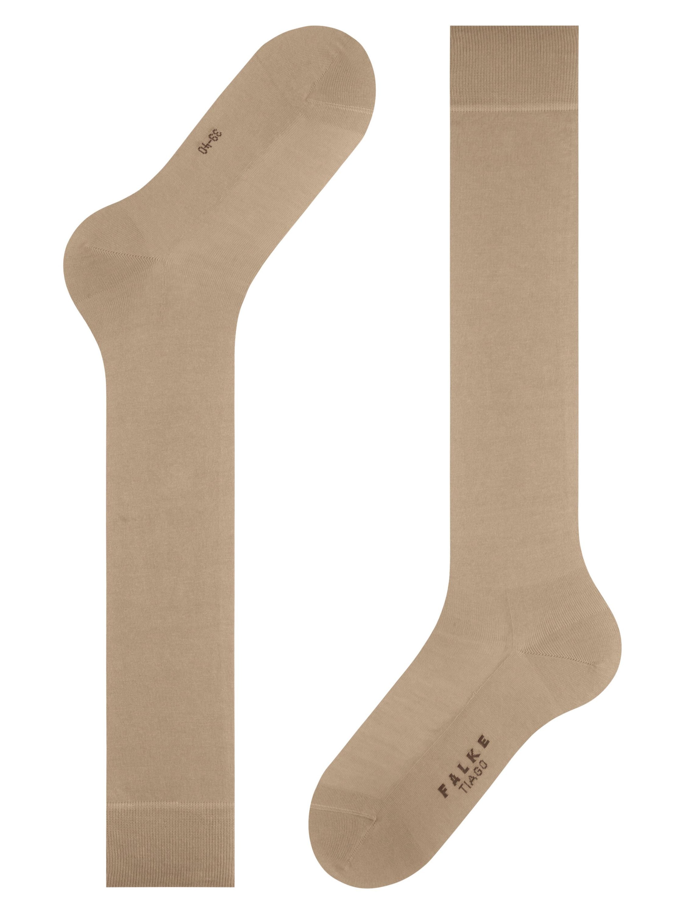 FALKE Knee High Socks 'Tiago' in Brown