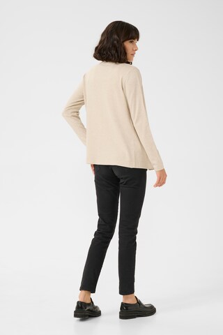 Cardigan Kaffe en beige
