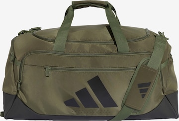 ADIDAS PERFORMANCE - Malas de desporto 'Training Defender' em verde: frente