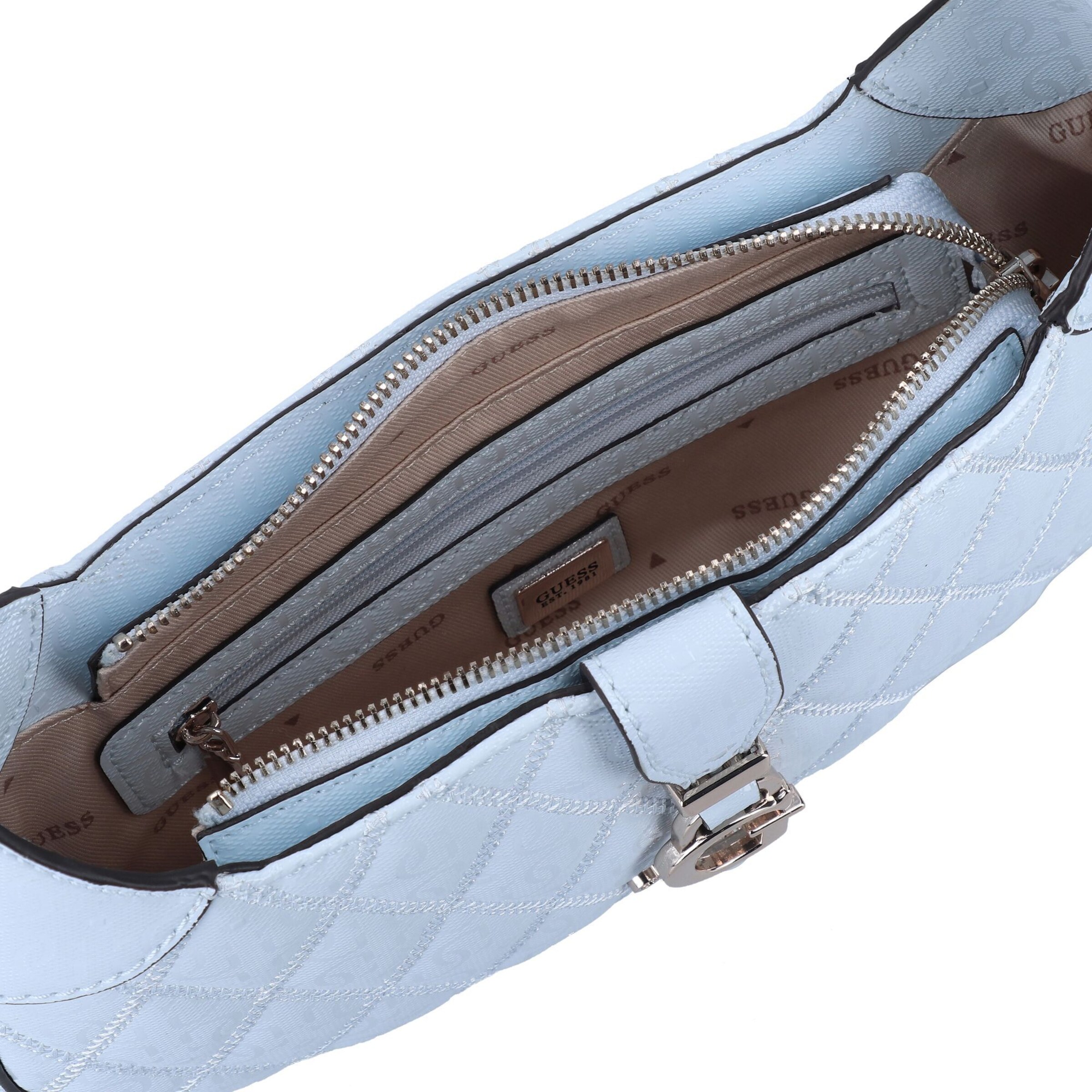 Borsa a mano 'Adi' di GUESS in blu