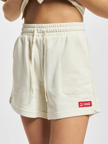 PUMA Regular Sportshorts in Beige