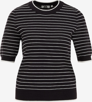 juoda WE Fashion Megzta palaidinė be rankovių: priekis