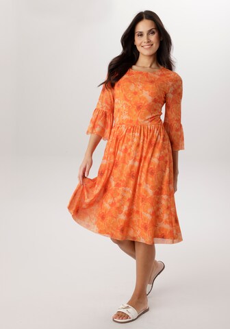 Aniston SELECTED Dress in Orange: front