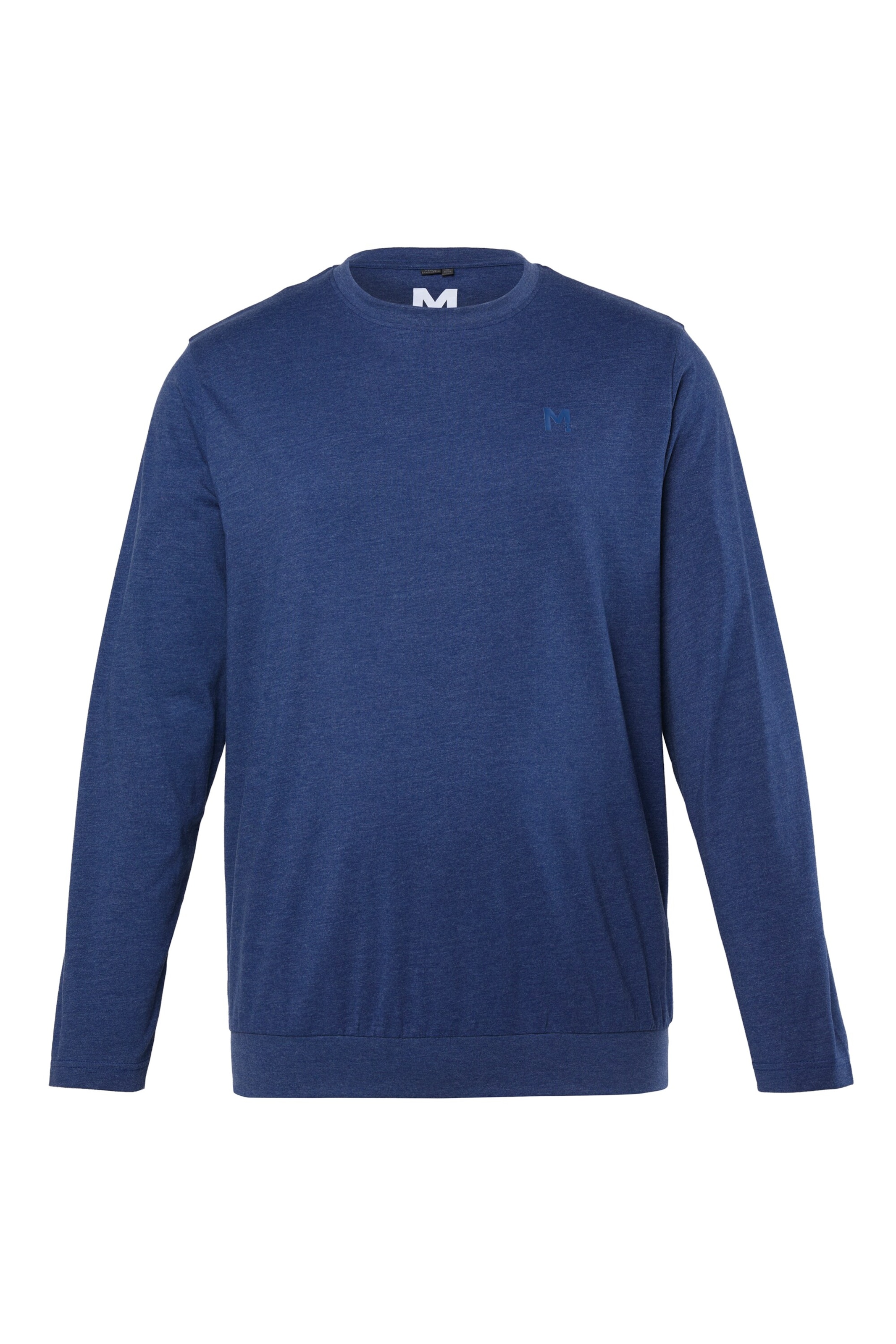 Men Plus Shirt in Blau: Vorderseite