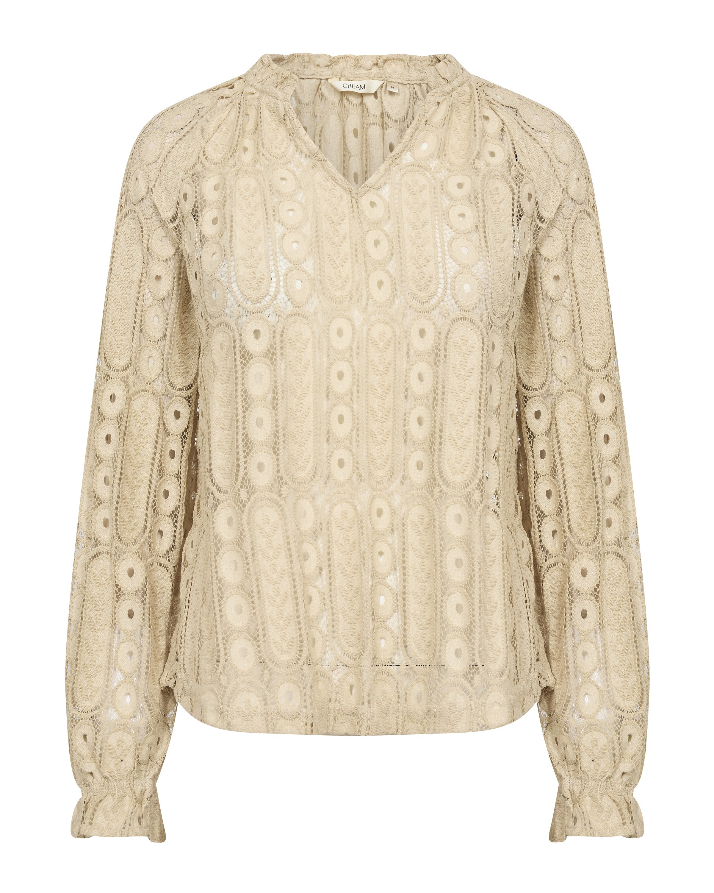 Cream Bluse 'Tully' in Beige: Vorderseite