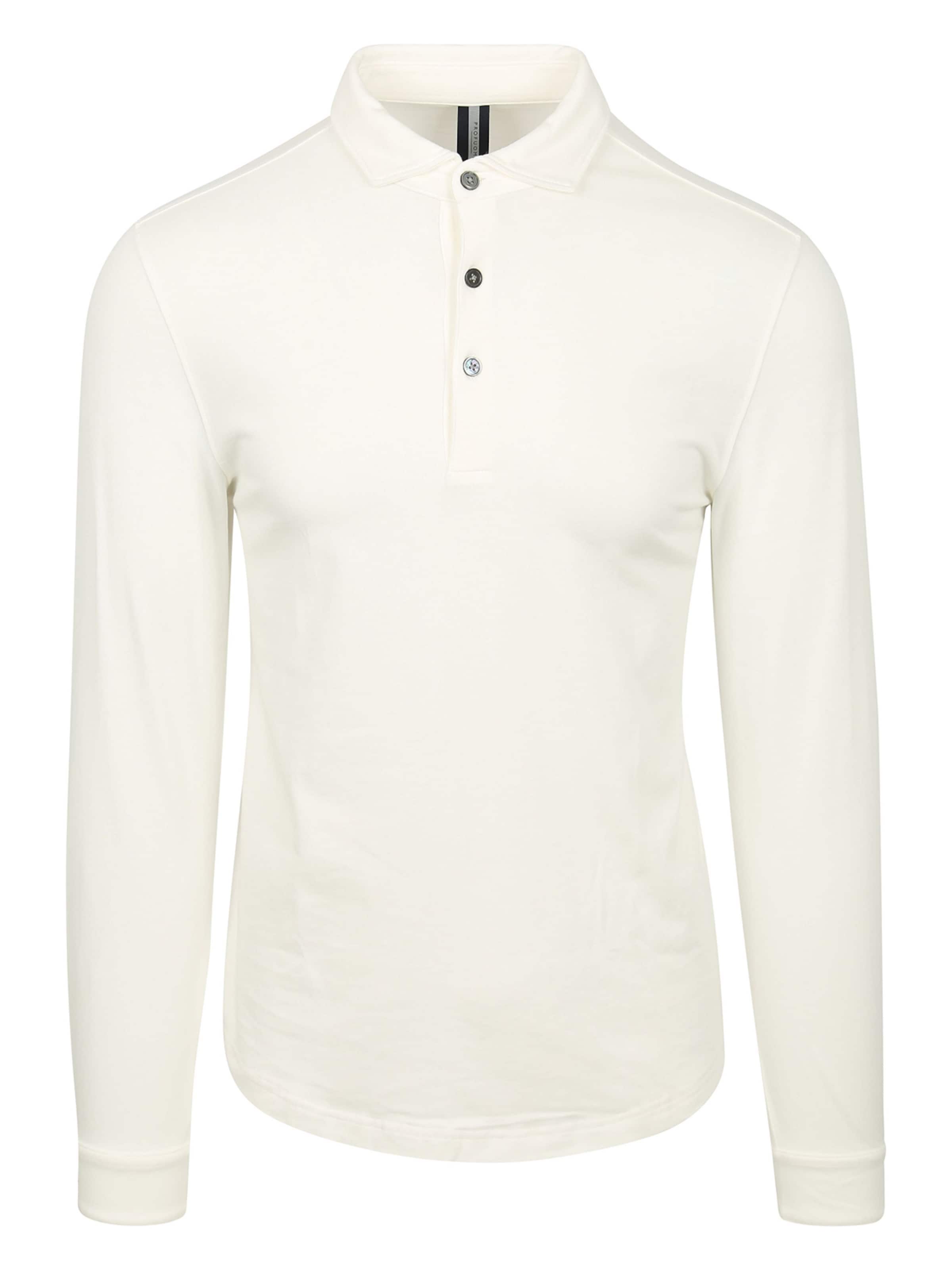 Profuomo Shirt in Wit: voorkant