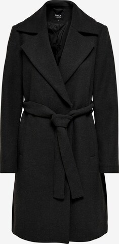 ONLY Ανοιξιάτικο και φθινοπωρινό παλτό 'Maria' σε μαύρο: μπροστά