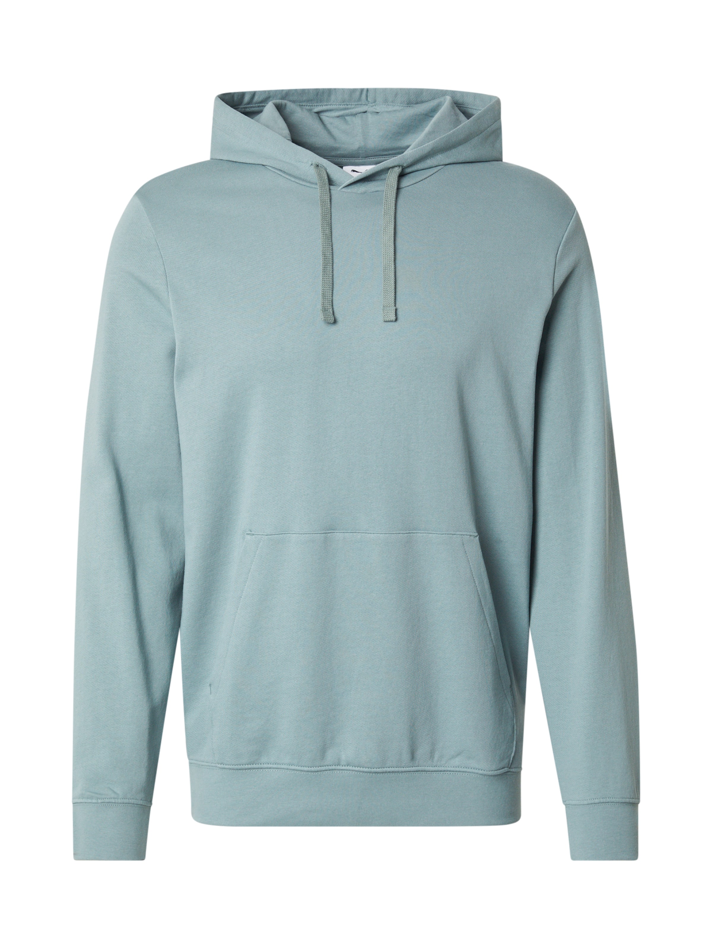 Hanorac sport 'ESS ELEVATED' de la PUMA pe verde: față