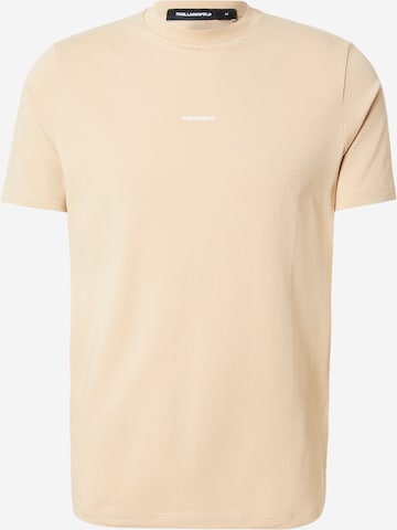 Karl Lagerfeld Футболка в Бежевый: спереди