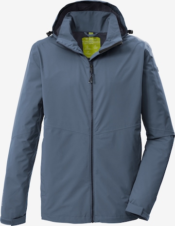 KILLTEC Outdoorjacke in Blau: Vorderseite