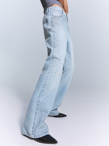 Wide leg Jeans di Bershka in blu