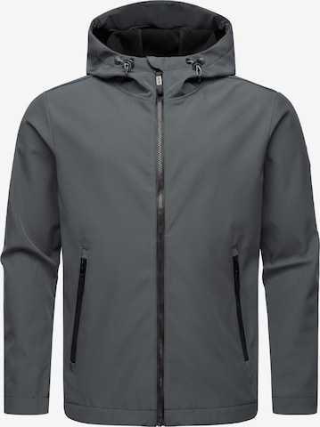 Ragwear Outdoor jacket in Grey: front