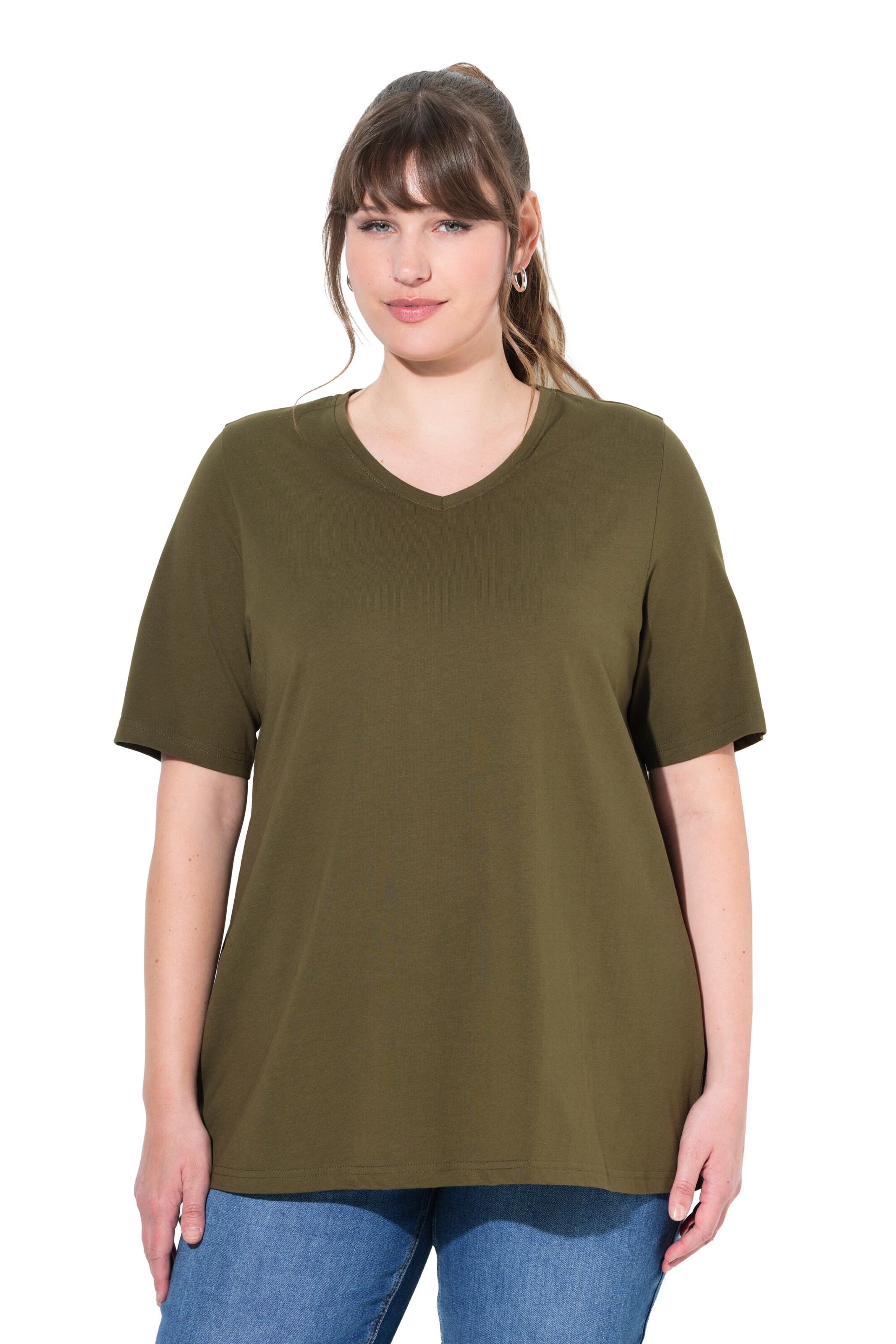 Ulla Popken Shirt in Mixed colors: front