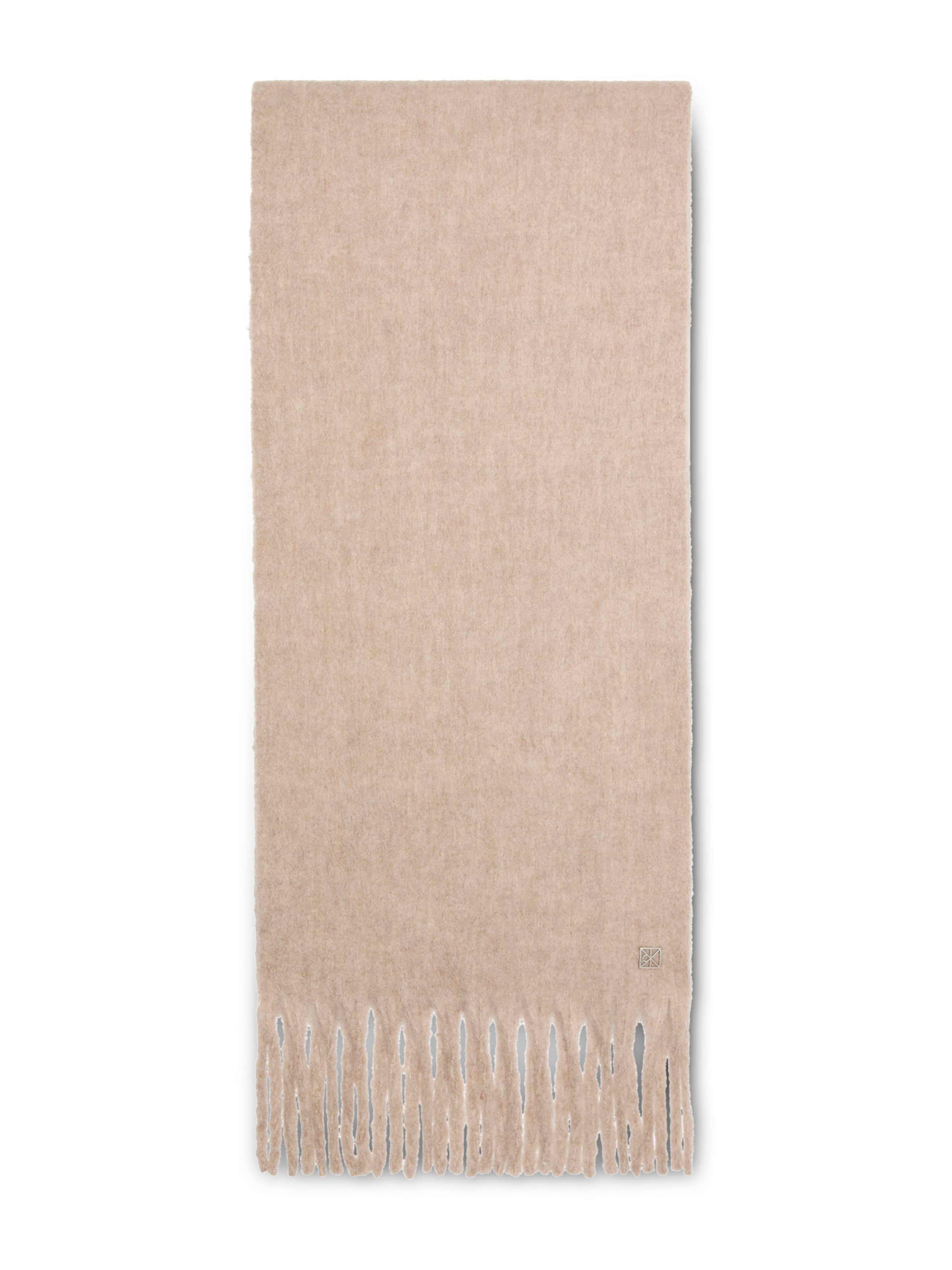 Calvin Klein Šála – hnědá: přední strana