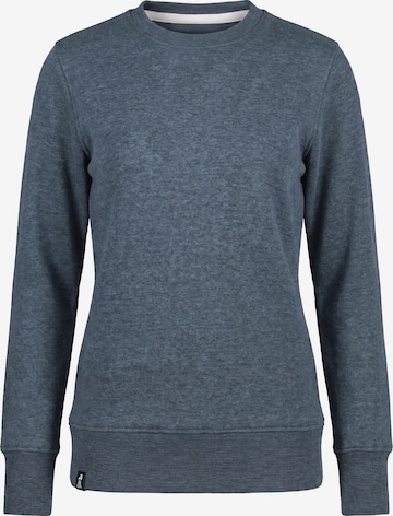 alife & kickin Sweatshirt 'LottaAK A' in Blau: Vorderseite
