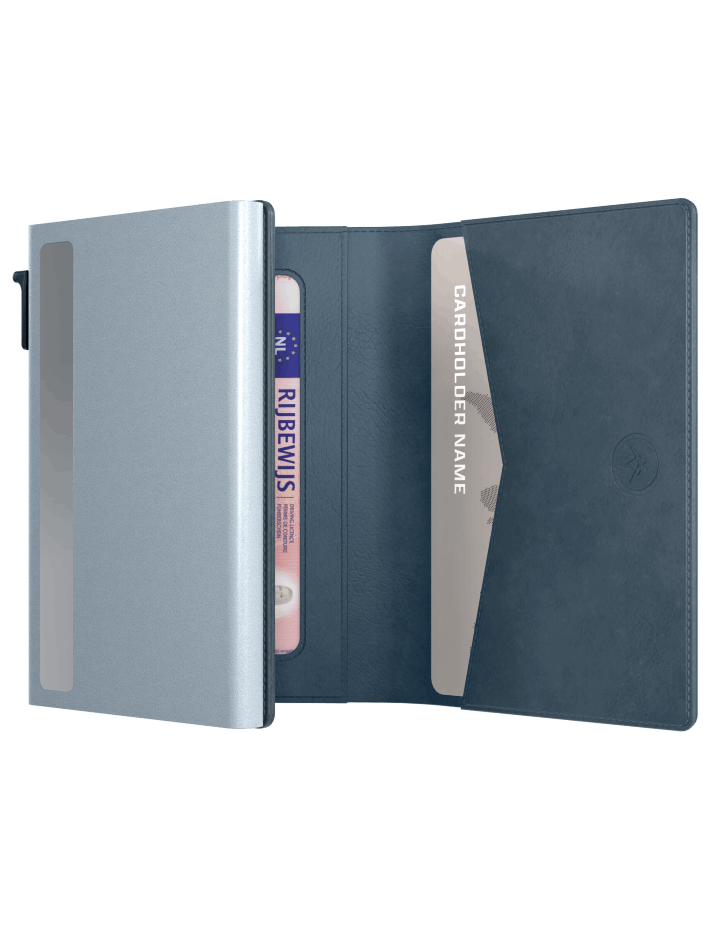 Prowallet Portemonnee 'Pasjeshouder Classic' in Blauw