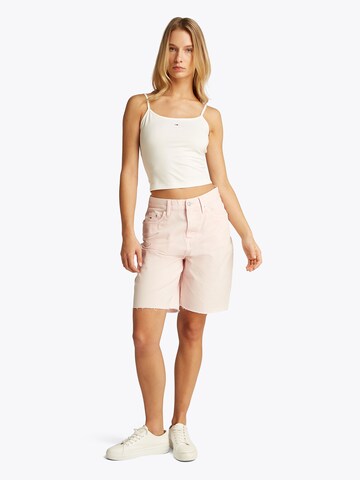 Tommy Jeans Top 'ESSENTIAL' in White