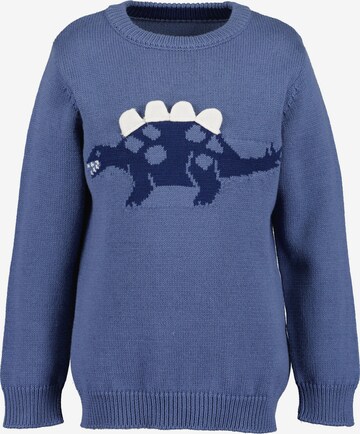 Pull-over BLUE SEVEN en bleu : devant