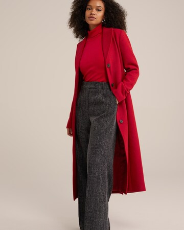 WE Fashion Between-seasons coat in Red