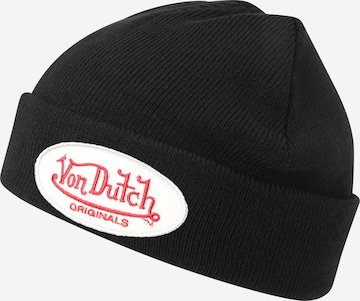 Von Dutch Originals - Gorra 'Conny' en negro: frente