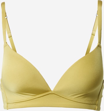 ESPRIT Triangle Bra in Yellow: front