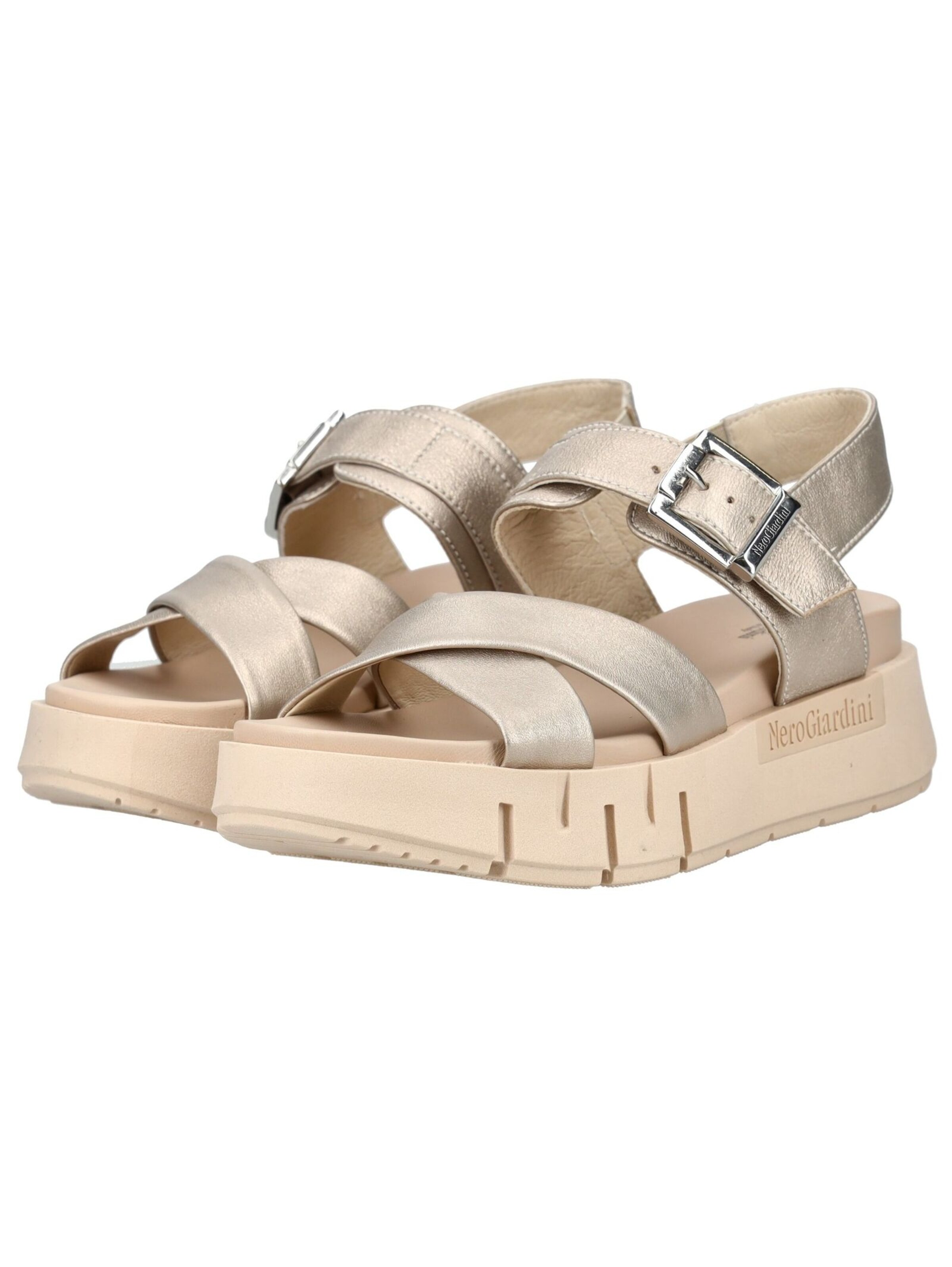 Sandalo di Nero Giardini in oro