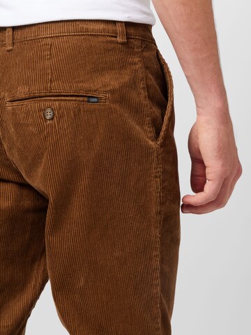 Casual Friday Regular Chino Pants 'Viggo' in Brown