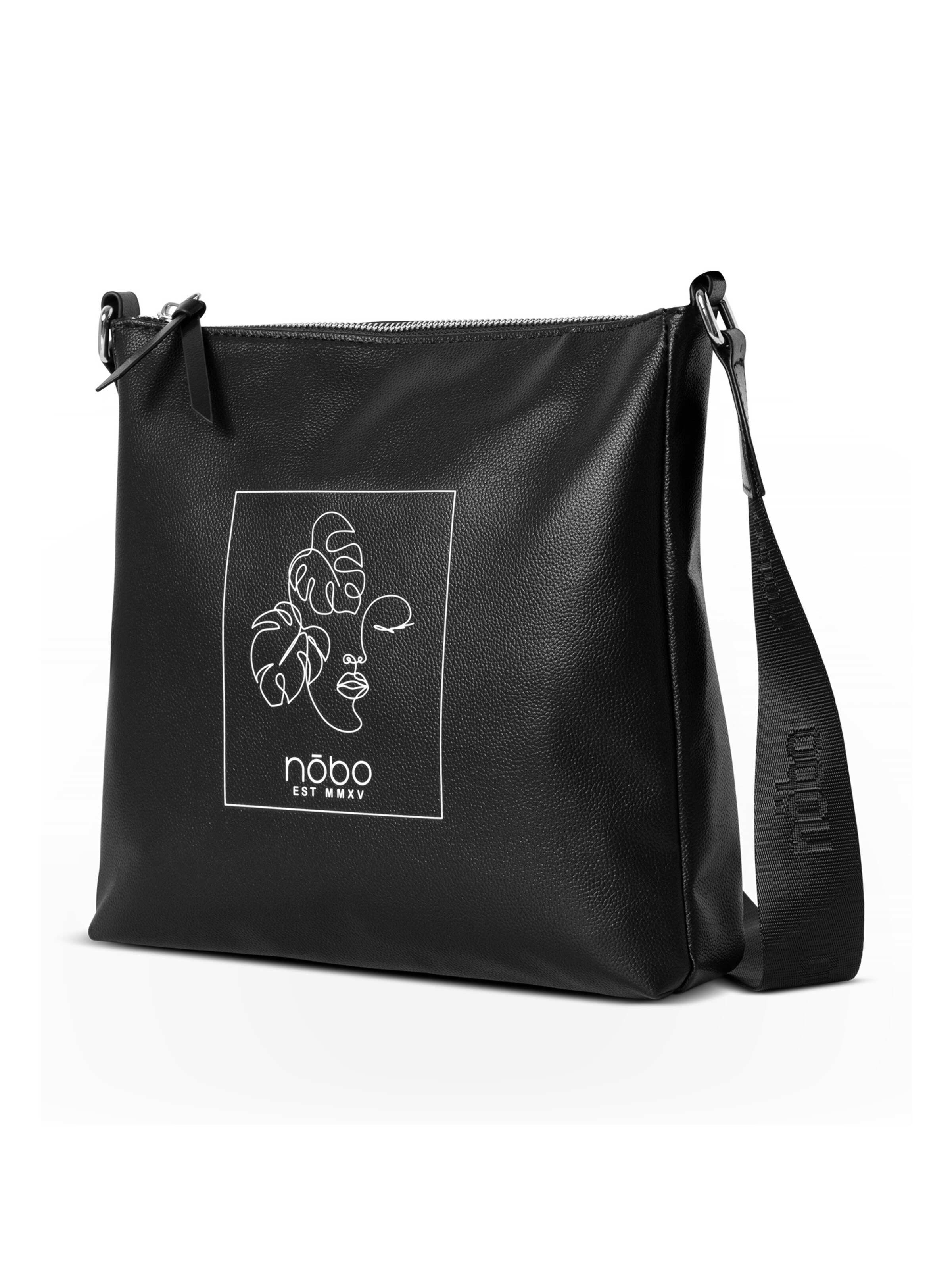 NOBO Umhängetasche 'SANTORINI' in Schwarz