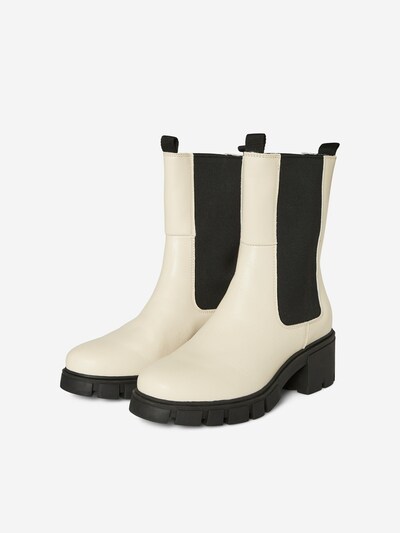 VERO MODA Μπότες 'Rikko' σε κρεμ / μαύρο, Άποψη προϊόντος