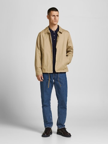 JACK & JONES Between-Season Jacket 'Carter' in Brown