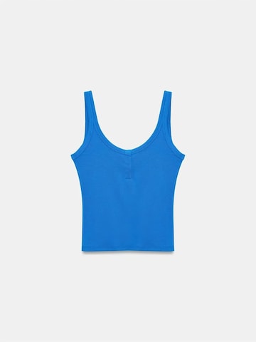 Camicia da donna di Dilvin in blu: frontale