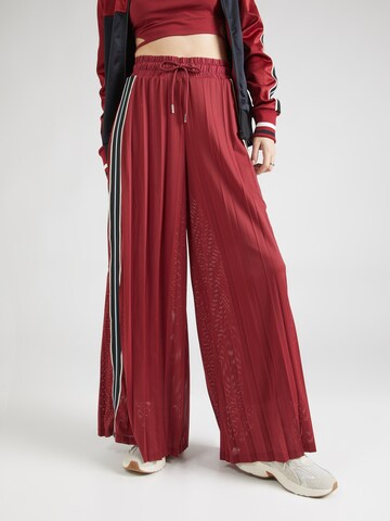 Wide Leg Pantalon 'Lillie' ELLESSE en rouge : devant