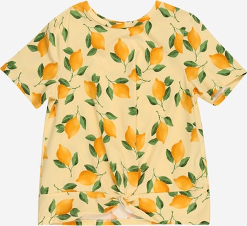 Pieces Kids - Camisola 'Lima' em amarelo: frente