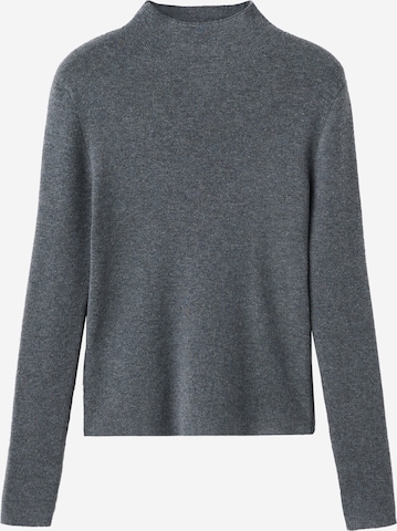 MANGO Pullover 'HIELO' in Grau: Vorderseite