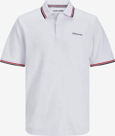 JACK & JONES Bluser & t-shirts 'Campa' i navy / rød / hvid, Produktvisning